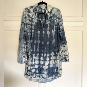 Splendid tie die tunic dress